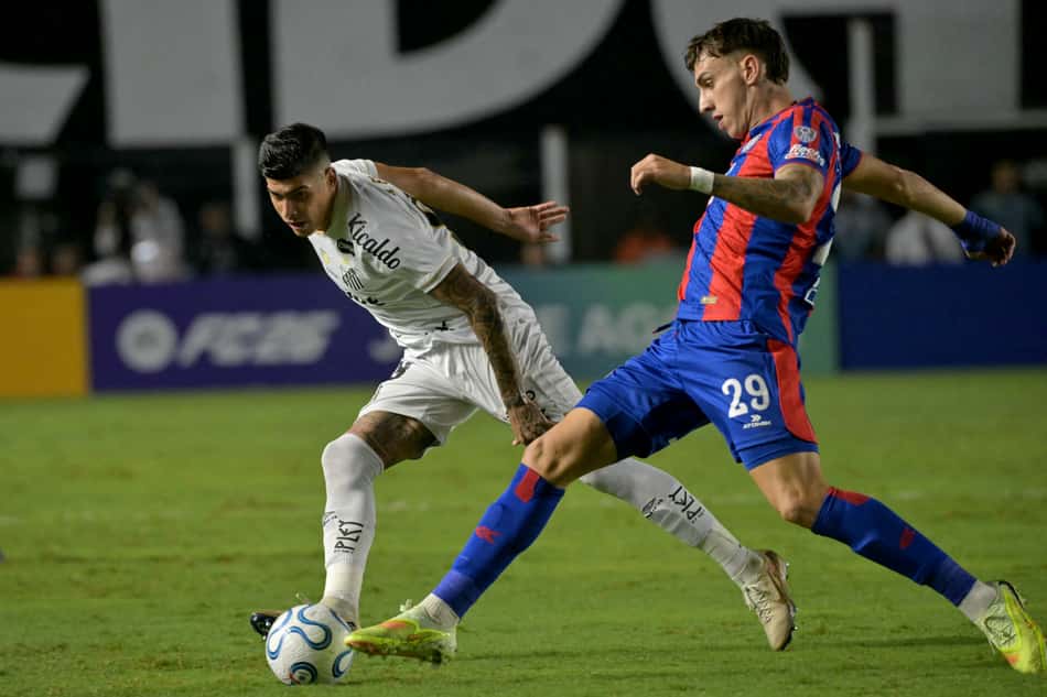 Santos e San Lorenzo empataram pela Sul-Americana