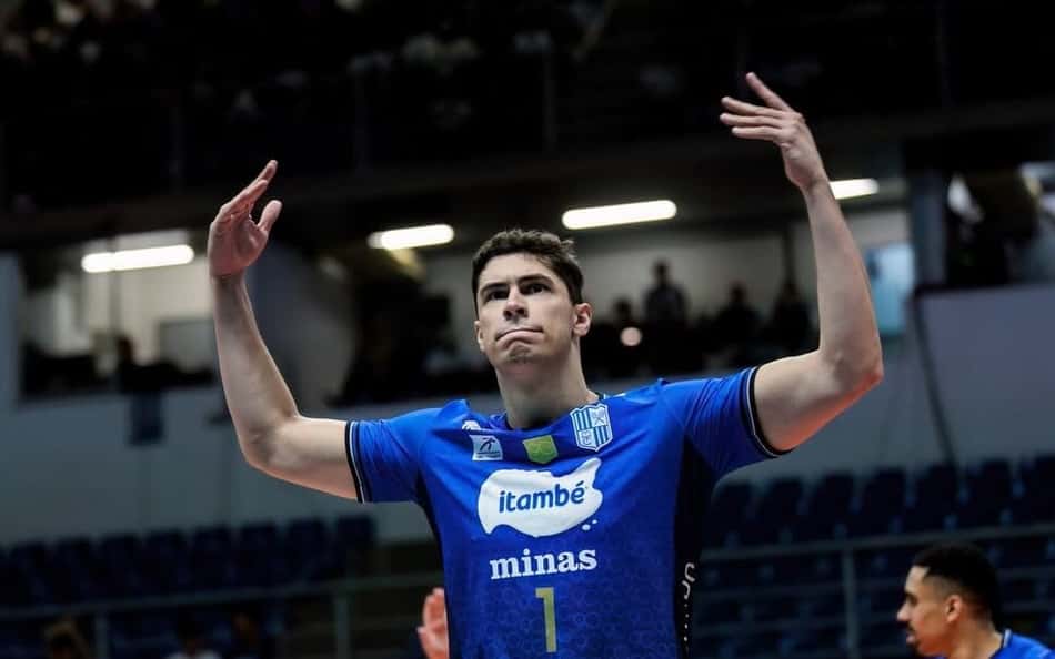 Léo Lukas, ponteiro do Minas (Foto: Reprodução/ Instagram)