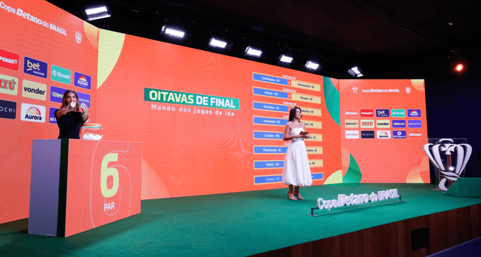 Sorteio das oitavas de final da Copa do Brasil