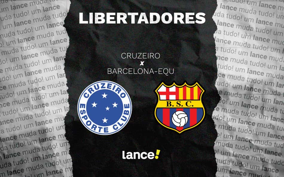Cruzeiro x Barcelona-EQU: onde assistir, horário e escalações do jogo pela Libertadores