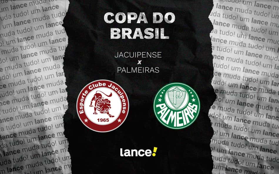Jacuipense x Palmeiras: onde assistir e escalações pelo jogo da Copa do Brasil