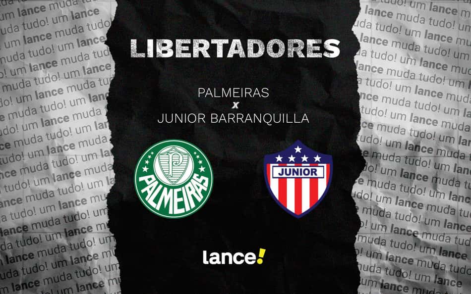 Palmeiras x Junior: onde assistir e escalações do jogo pela Libertadores