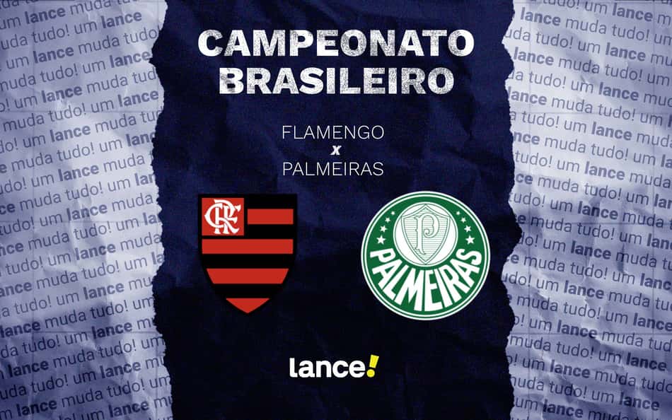 Flamengo x Palmeiras: onde assistir e prováveis escalações do jogo pelo Brasileirão