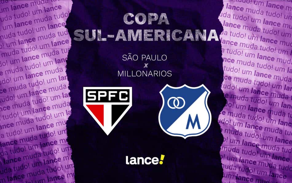 São Paulo x Millonarios: onde assistir, horário e escalações do jogo da Sul-Americana