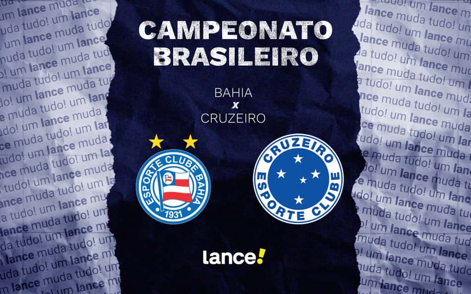 Bahia x Cruzeiro (Foto: Arte Lance!)