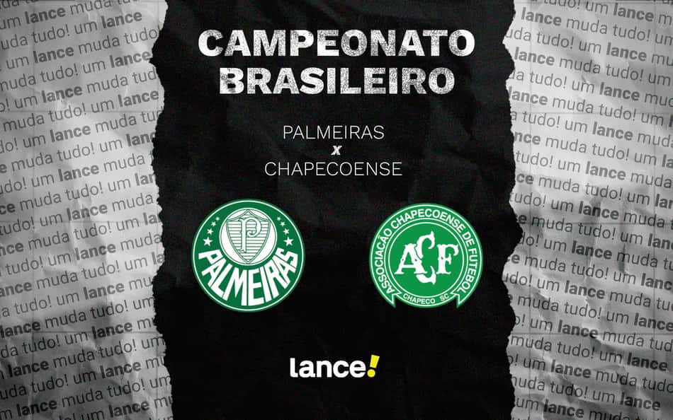Palmeiras x Chapecoense: onde assistir e escalações do jogo pelo Brasileirão