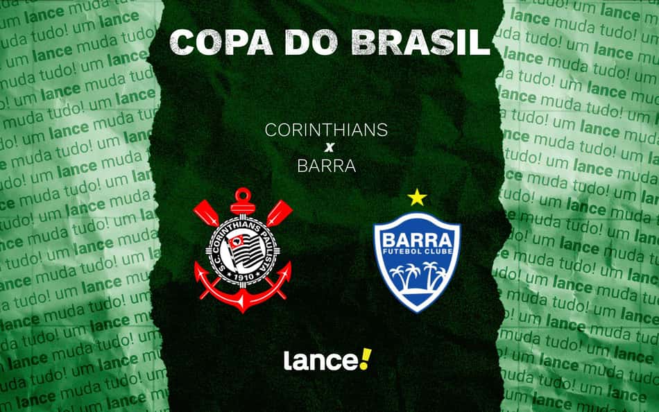 Corinthians x Barra: onde assistir e prováveis escalações do jogo pela Copa do Brasil