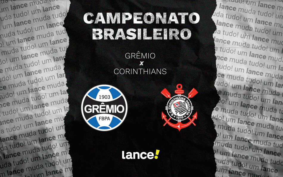 Grêmio x Corinthians: onde assistir e prováveis escalações do jogo pelo Brasileirão