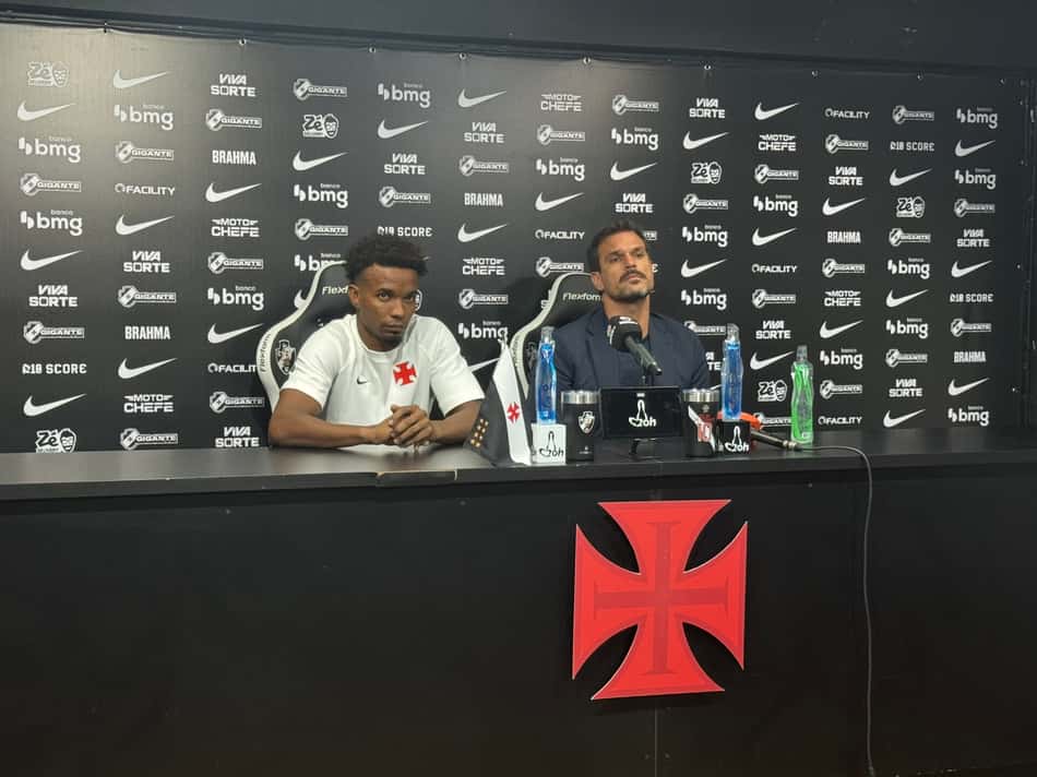 Thiago Mendes e Ademar Lopes assumem coletiva pós-jogo do Vasco Bragantino