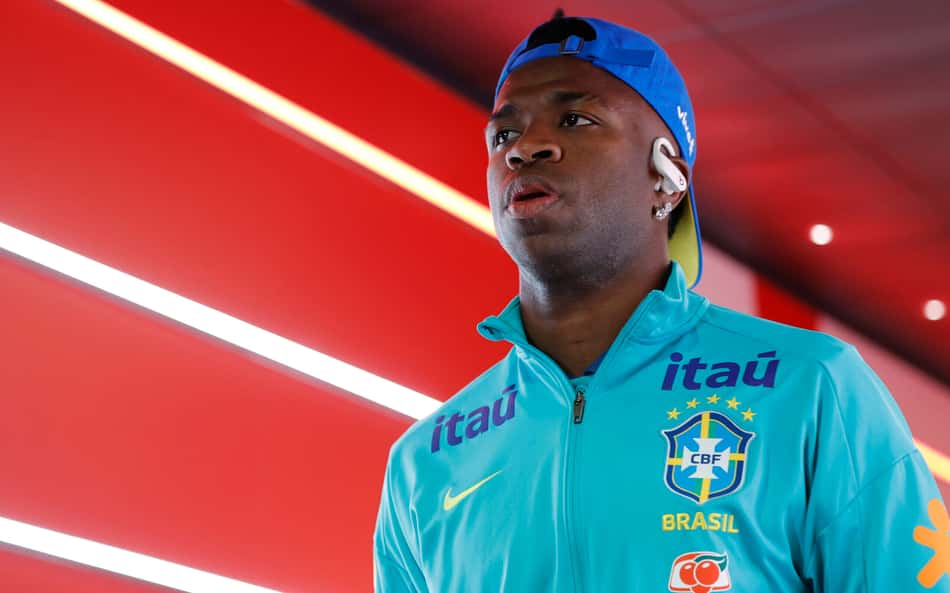 Vini Jr na Seleção Brasileira