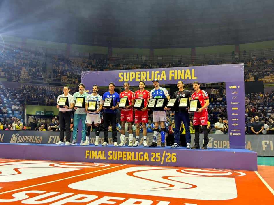 Seleção da Superliga Masculina (Foto: Beatriz Pinheiro; LANCE!)