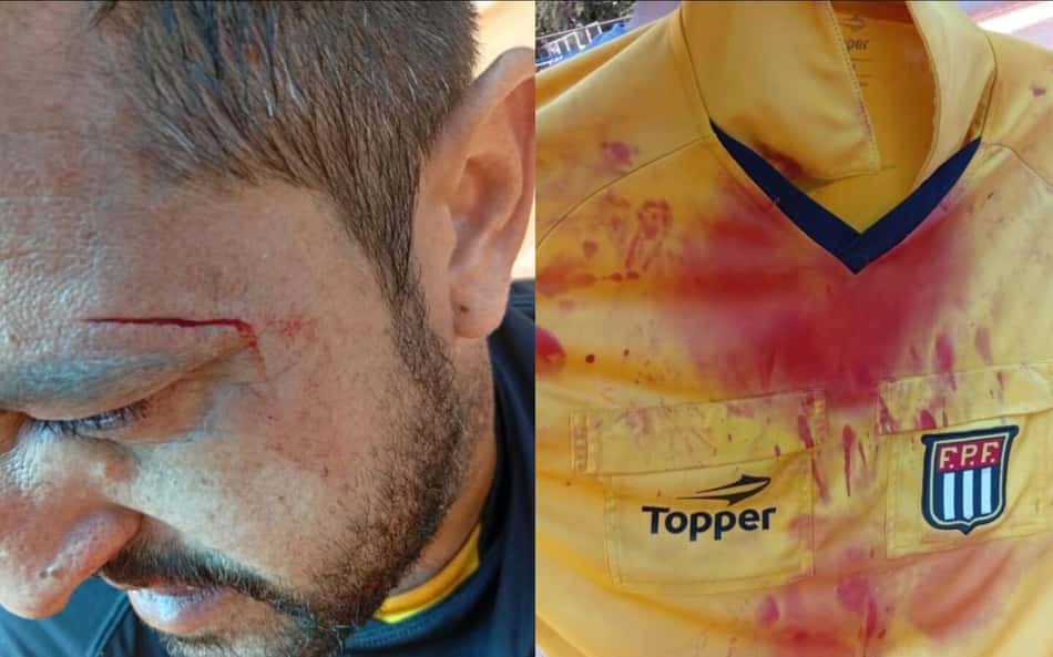 Árbitro é agredido sub 14 São Paulo