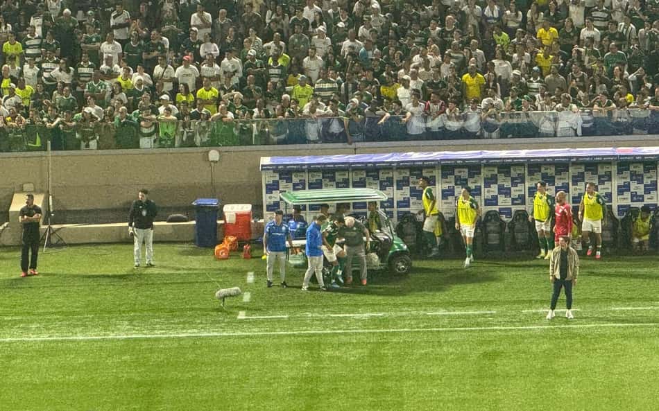Ramón Sosa, atacante do Palmeiras, sai lesionado e vira preocupação às vésperas da Copa