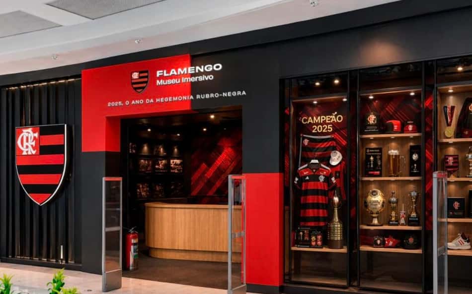 Museu Flamengo exibirá sete taças de 2025 pela primeira vez
