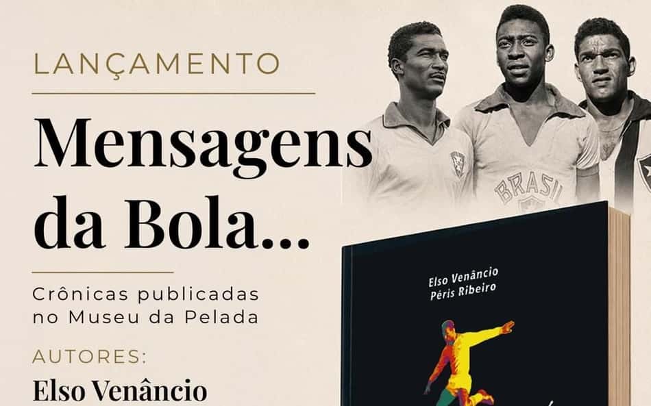 Livro 'Mensagens da bola…' resgata histórias dos gramados e dos bastidores da imprensa esportiva