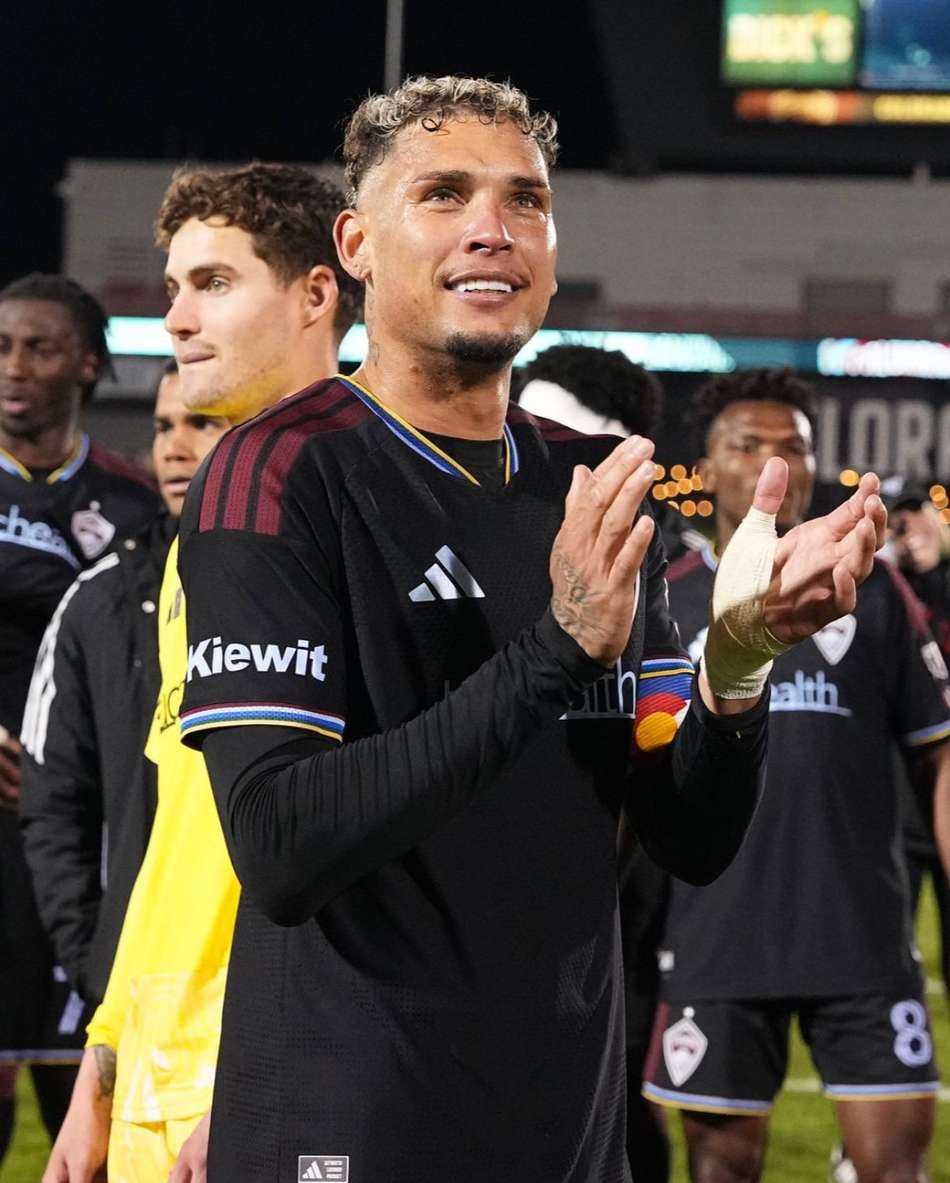 Rafael Navarro em ação pelo Colorado Rapids (Foto: Divulgação)