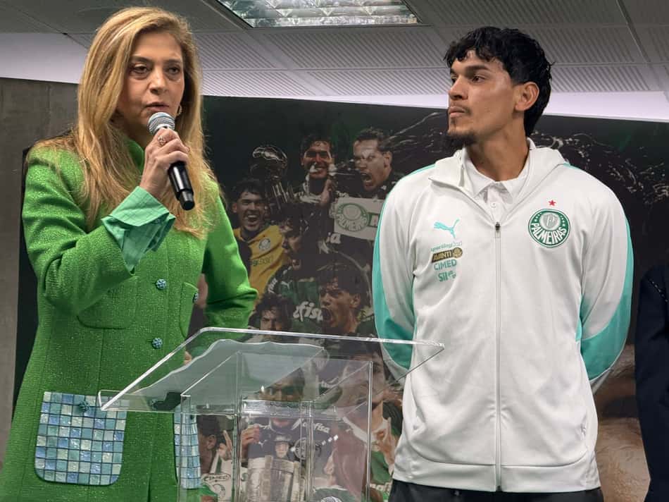 Gustavo Gómez - Palmeiras - Leila Pereira