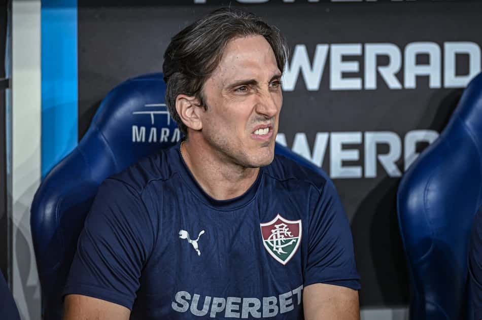 Zubeldía no banco do Maracanã contra o La Guaira
