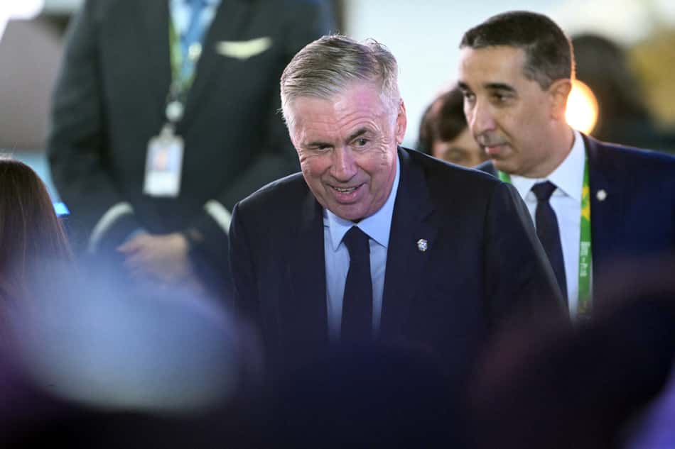 Carlo Ancelotti na convocação da Seleção Brasileira para a Copa do Mundo de 2026 (Foto: Mauro PIMENTEL / AFP)