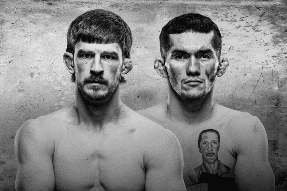 Card oficial do UFC Vegas 117, com Arnold Allen e Melquizael Costa (Foto: Divulgação/UFC)