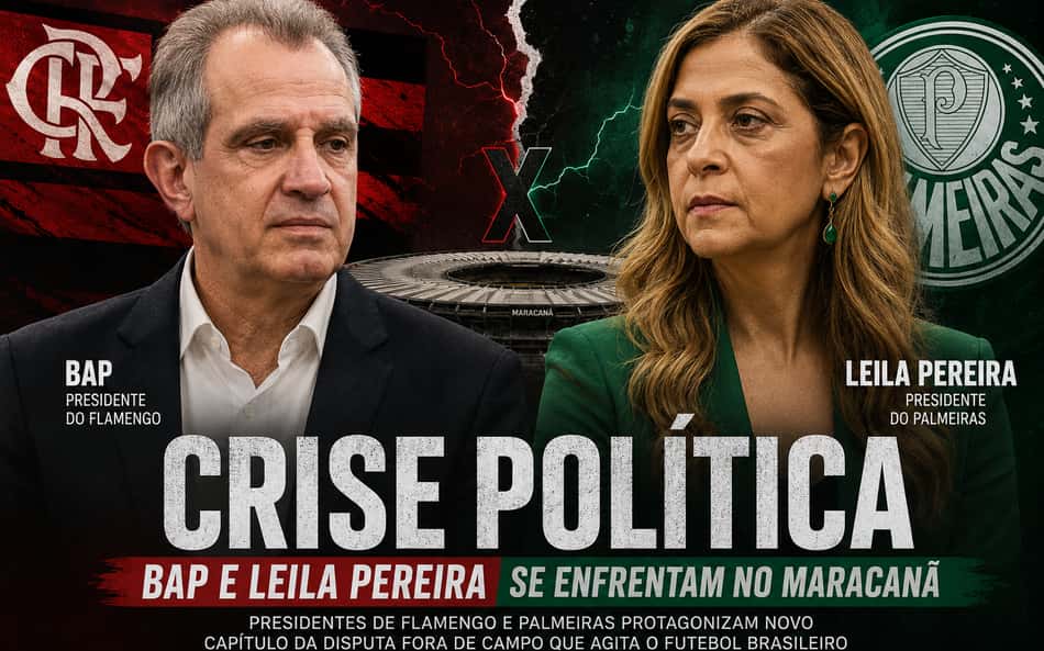 Rivalidade e 'guerra' nos bastidores entre Bap e Leila ampliam temperatura em Flamengo x Palmeiras