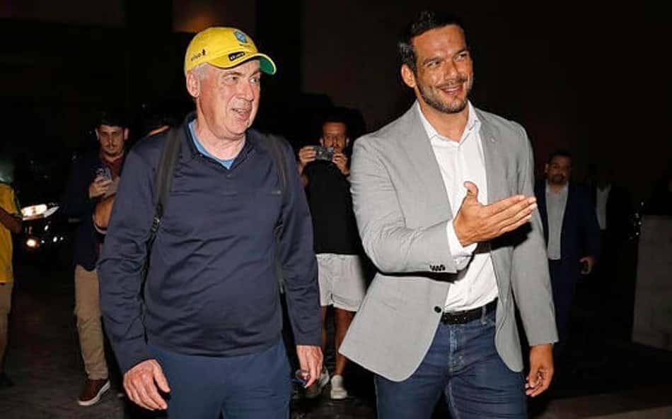 Presidente da CBF encaminha renovação com Carlo Ancelotti