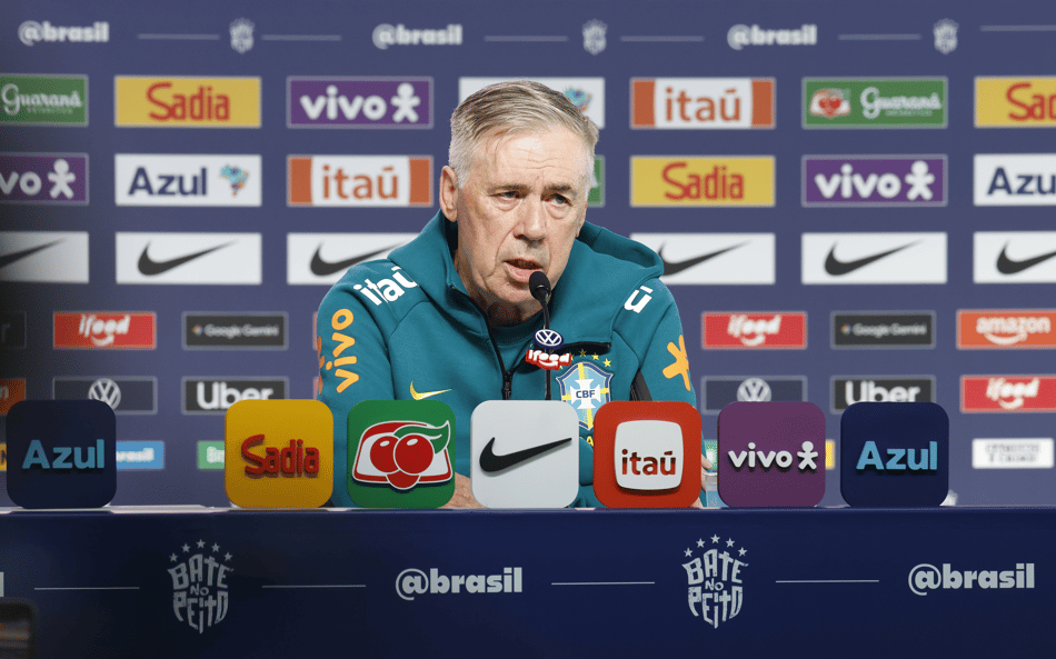 Ancelotti confirma capitão da Seleção Brasileira na Copa do Mundo