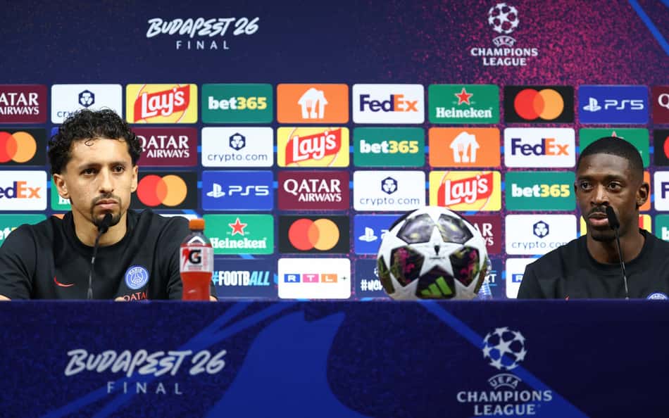 Dembélé e Marquinhos exaltam Luis Enrique e mostram confiança do PSG antes da final da Champions