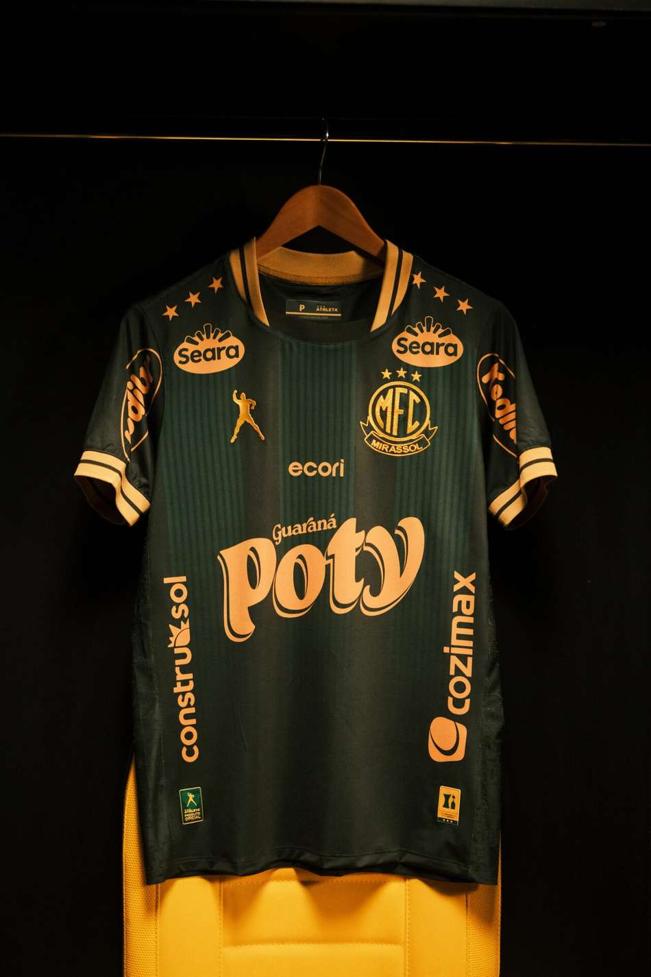 Mirassol vai estrear novo uniforme nesta quinta-feira (7), contra a LDU. (Foto: Divulgação/ Athleta)