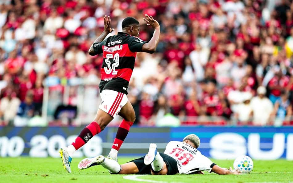 Evertton Araújo em Flamengo x Vasco (Foto: Adriano Fontes/Flamengo)