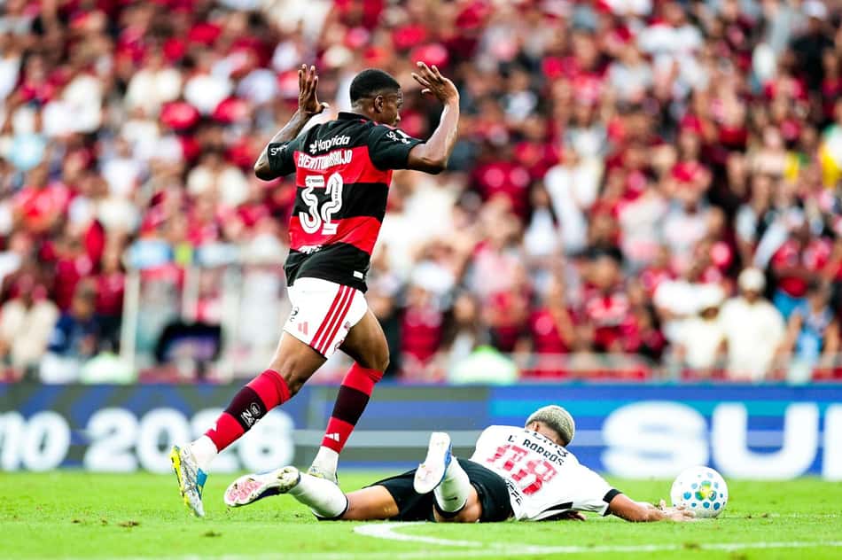 Evertton Araújo em Flamengo x Vasco (Foto: Adriano Fontes/Flamengo)