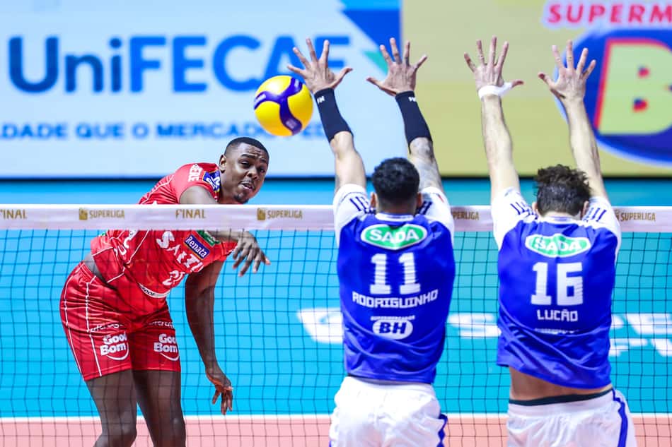 Cruzeiro x Campinas na final da Superliga Masculina 2025/26 (Foto: Divulgação/ CBV)
