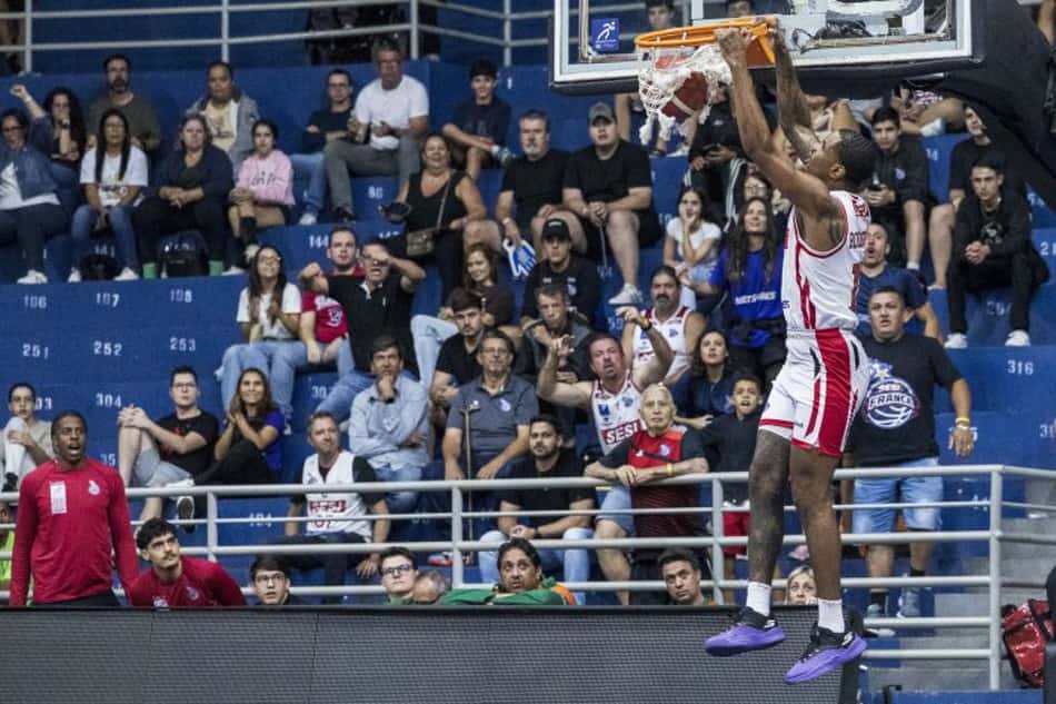 Franca x Mogi pelo jogo 4 das quartas de final do NBB 25/26 (Foto: Divulgação/NBB)