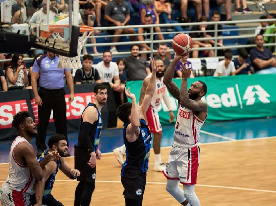 Franca x Pinheiros pelo jogo 1 das finais do NBB 2025/26 (Foto: Divulgação/NBB)