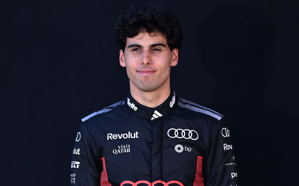 Gabriel Bortoleto na F1 2026 pela Audi (Foto: WILLIAM WEST / AFP)