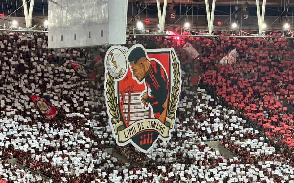Flamengo faz festa no Maracanã e provoca Palmeiras com 'primeiro tetra' da Libertadores