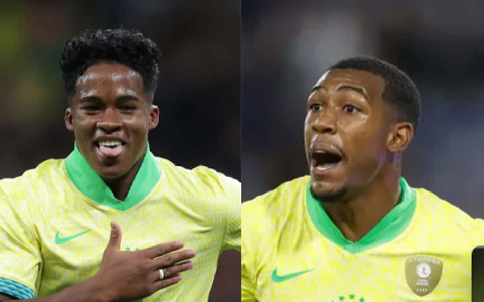 Rayan e Endrick se juntam à lista seleta após convocação para Seleção Brasileira