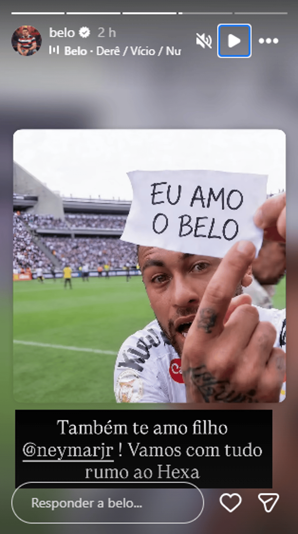 Belo, cantor