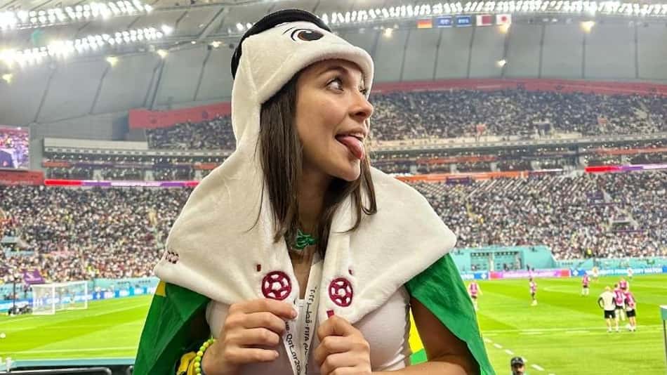 Gabriela Martins viveu os 64 jogos da Copa do Mundo no Catar em 2022