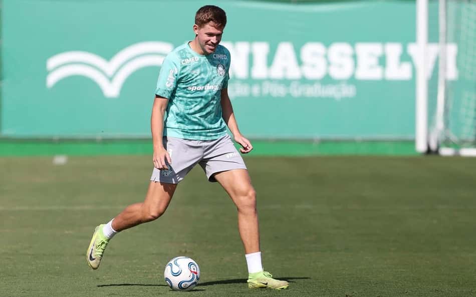 Bruno Fuchs inicia transição física e se aproxima de retorno ao Palmeiras
