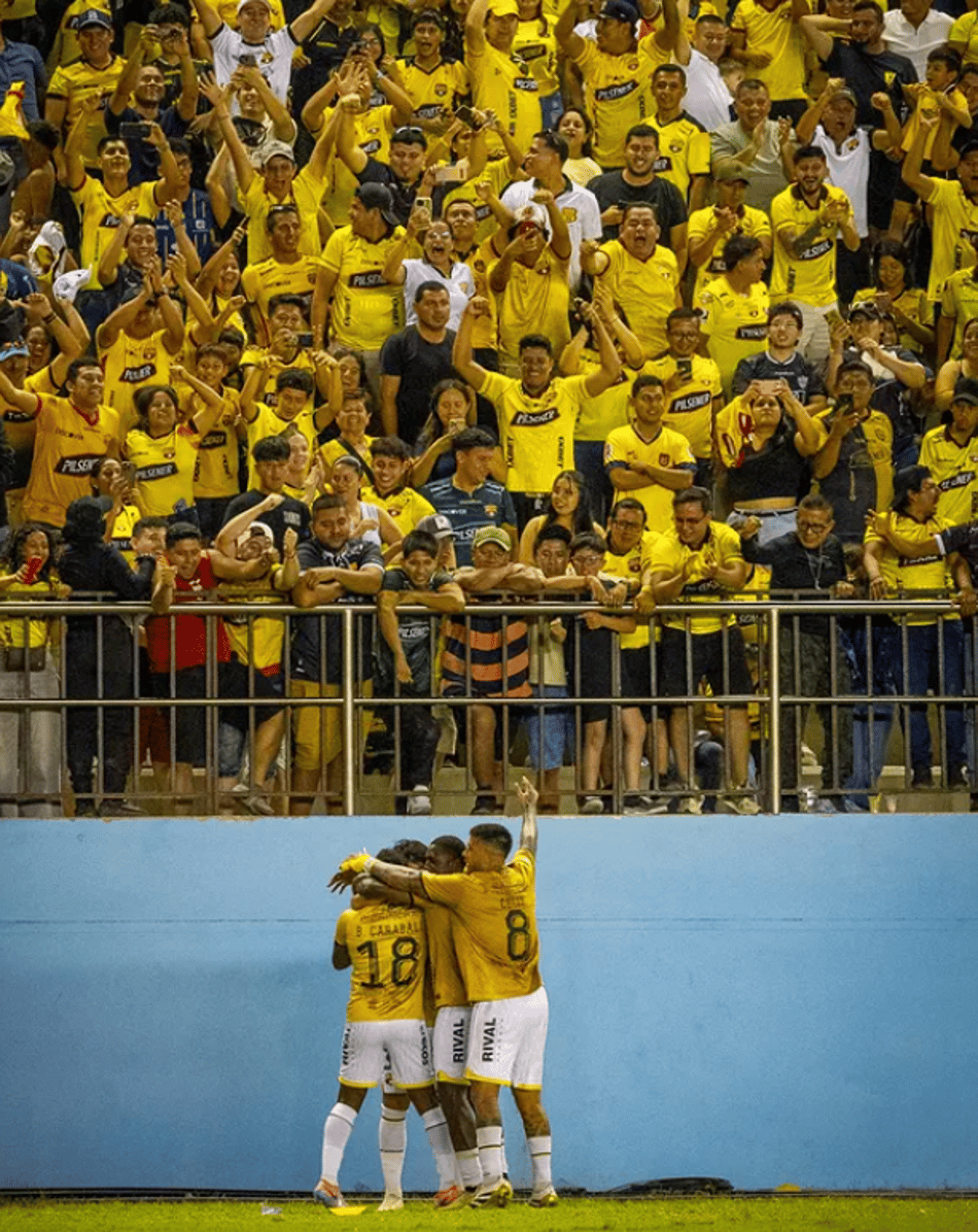 O Barcelona-EQU venceu o Delfín (Foto: Divulgação Barcelona-EQU)