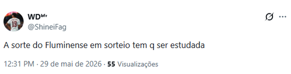 Internauta analisa Fluminense na Libertadores