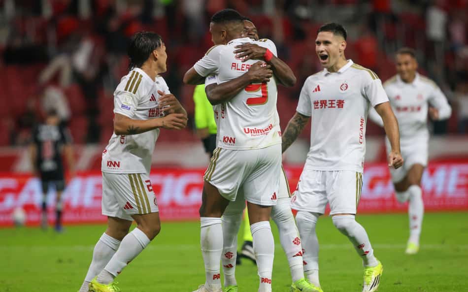 O Internacional goleou o Vasco por 4 a 1 pelo Brasileirão (Foto: Ricardo Duarte/Internacional)