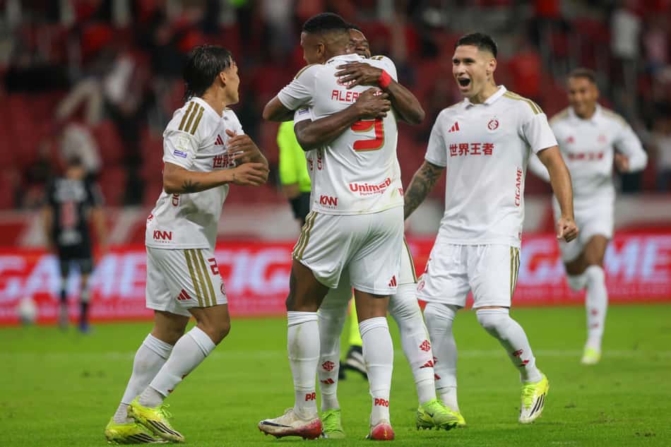 O Internacional goleou o Vasco por 4 a 1 pelo Brasileirão (Foto: Ricardo Duarte/Internacional)