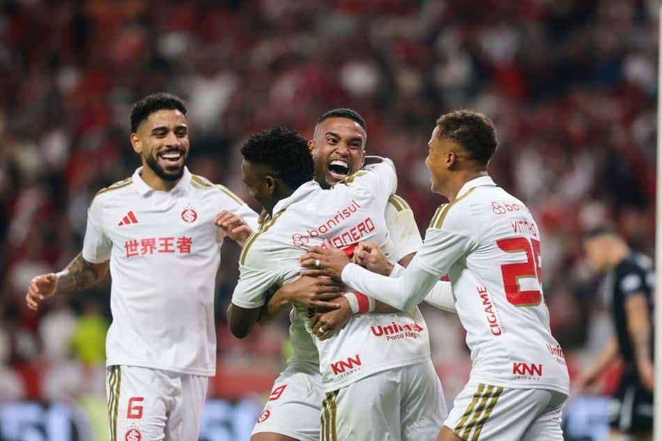 O Internacional goleou o Vasco por 4 a 1 pelo Brasileirão (Foto: Ricardo Duarte/Internacional)
