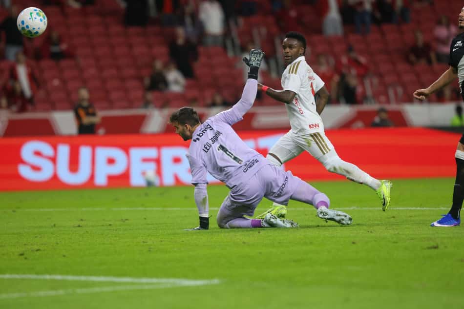 O Internacional goleou o Vasco por 4 a 1 pelo Brasileirão (Foto: Ricardo Duarte/Internacional)