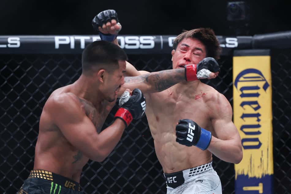Joshua Van derrotou Tatsuro Taira no UFC 328 (Foto: Ishika Samant/Getty Images/AFP)