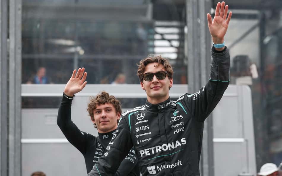 Russell relativiza vantagem de Antonelli na F1: 'Não significa nada'