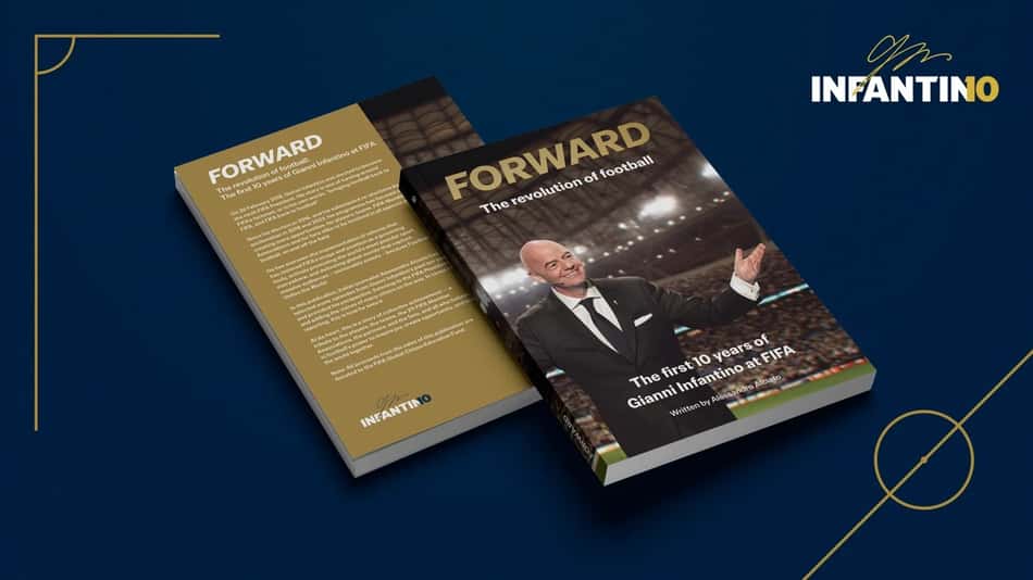 'Forward': livro narra histórias de Infantino à frente da Fifa (Foto? Divulgação)