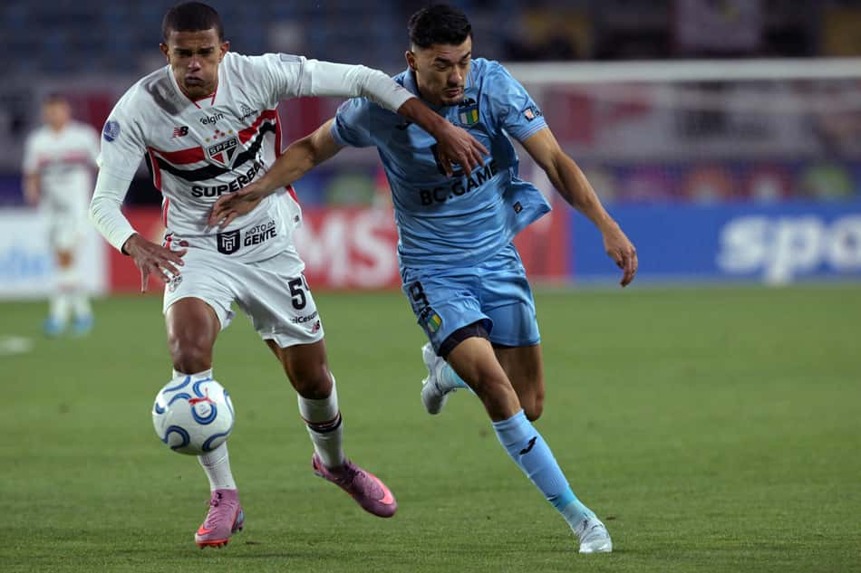 São Paulo enfrenta o O'Higgins pela Sul-Americana